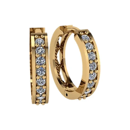 Argola Cravejada com Garras