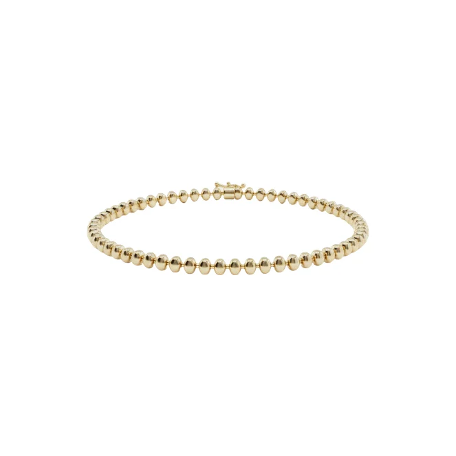 Pulseira com Elos Ovais Liso