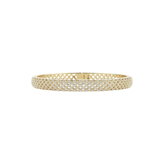 Bracelete Vazada Cravejada